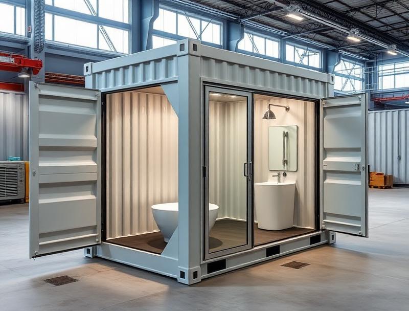 Санитарный блок из морского контейнера купить в Рязани — CONTAINERBOX